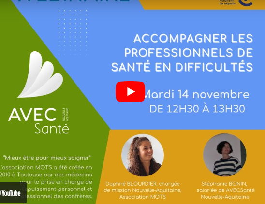 Webinaire MOTS : Prendre soin des soignants